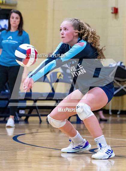 Thumbnail 2 in Asheville Christian Academy vs. Davidson Day (NCISAA 3A Final) photogallery.