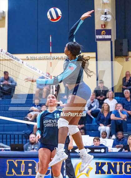 Thumbnail 1 in Asheville Christian Academy vs. Davidson Day (NCISAA 3A Final) photogallery.