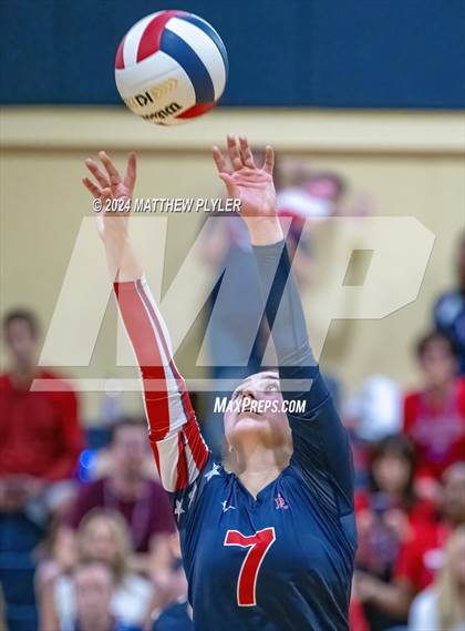 Thumbnail 3 in Asheville Christian Academy vs. Davidson Day (NCISAA 3A Final) photogallery.
