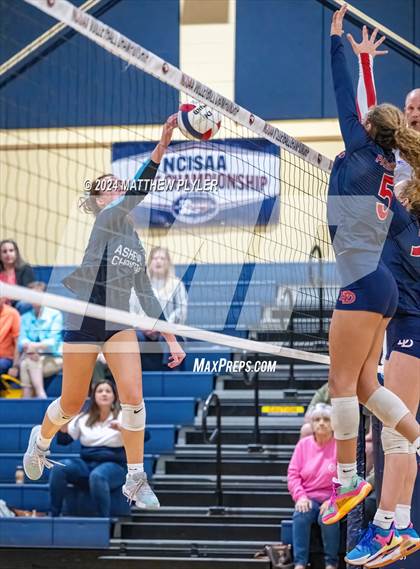 Thumbnail 2 in Asheville Christian Academy vs. Davidson Day (NCISAA 3A Final) photogallery.