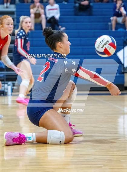 Thumbnail 3 in Asheville Christian Academy vs. Davidson Day (NCISAA 3A Final) photogallery.