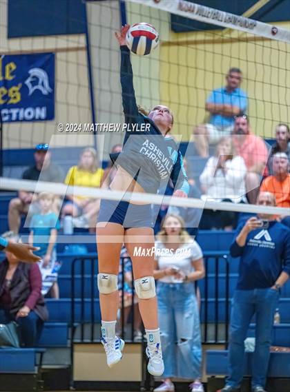 Thumbnail 1 in Asheville Christian Academy vs. Davidson Day (NCISAA 3A Final) photogallery.
