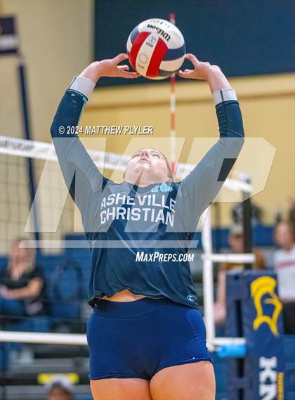 Thumbnail 1 in Asheville Christian Academy vs. Davidson Day (NCISAA 3A Final) photogallery.