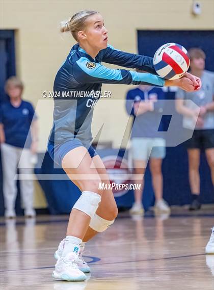 Thumbnail 3 in Asheville Christian Academy vs. Davidson Day (NCISAA 3A Final) photogallery.