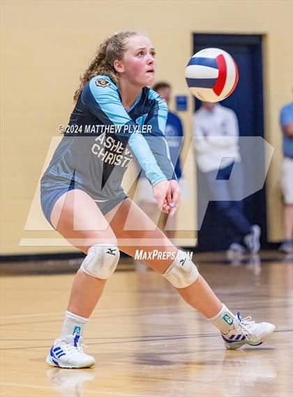 Thumbnail 3 in Asheville Christian Academy vs. Davidson Day (NCISAA 3A Final) photogallery.