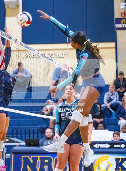 Thumbnail 2 in Asheville Christian Academy vs. Davidson Day (NCISAA 3A Final) photogallery.