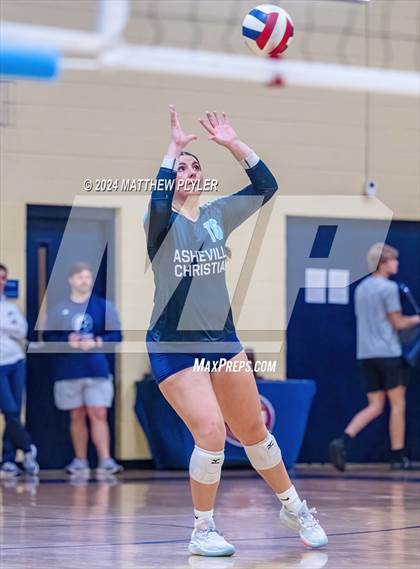 Thumbnail 2 in Asheville Christian Academy vs. Davidson Day (NCISAA 3A Final) photogallery.