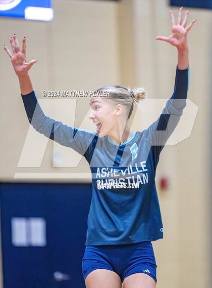 Thumbnail 3 in Asheville Christian Academy vs. Davidson Day (NCISAA 3A Final) photogallery.