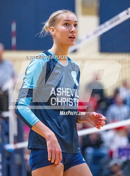 Thumbnail 3 in Asheville Christian Academy vs. Davidson Day (NCISAA 3A Final) photogallery.
