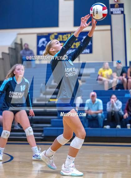 Thumbnail 2 in Asheville Christian Academy vs. Davidson Day (NCISAA 3A Final) photogallery.