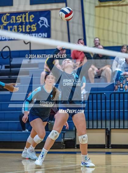 Thumbnail 2 in Asheville Christian Academy vs. Davidson Day (NCISAA 3A Final) photogallery.