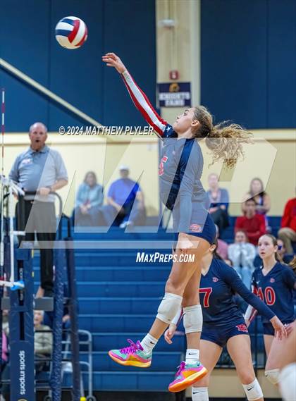 Thumbnail 3 in Asheville Christian Academy vs. Davidson Day (NCISAA 3A Final) photogallery.