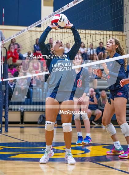 Thumbnail 1 in Asheville Christian Academy vs. Davidson Day (NCISAA 3A Final) photogallery.
