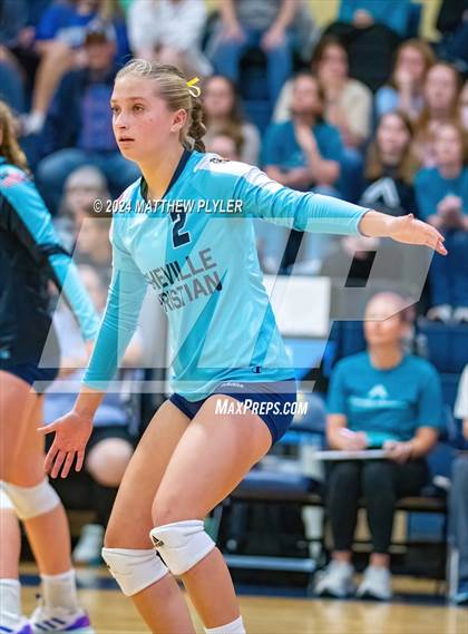 Thumbnail 3 in Asheville Christian Academy vs. Davidson Day (NCISAA 3A Final) photogallery.