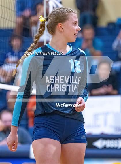 Thumbnail 2 in Asheville Christian Academy vs. Davidson Day (NCISAA 3A Final) photogallery.