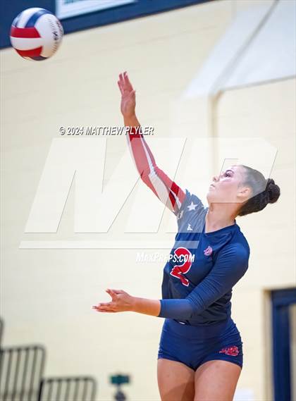 Thumbnail 2 in Asheville Christian Academy vs. Davidson Day (NCISAA 3A Final) photogallery.