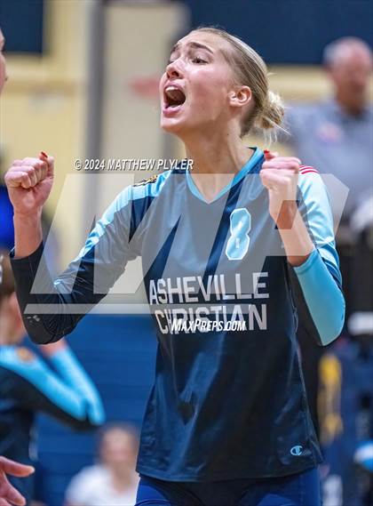 Thumbnail 3 in Asheville Christian Academy vs. Davidson Day (NCISAA 3A Final) photogallery.