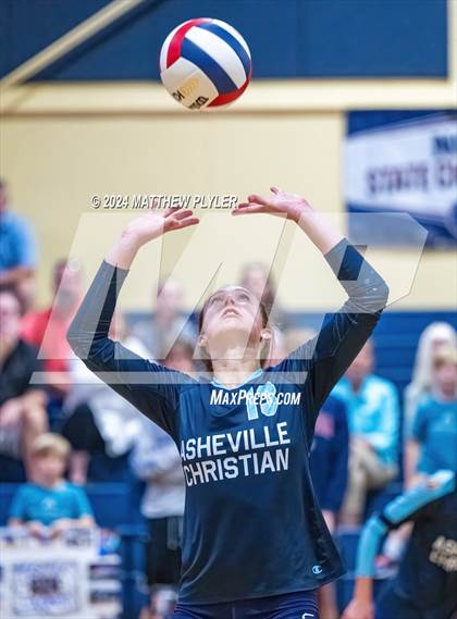Thumbnail 2 in Asheville Christian Academy vs. Davidson Day (NCISAA 3A Final) photogallery.
