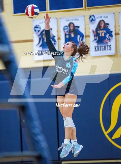 Thumbnail 3 in Asheville Christian Academy vs. Davidson Day (NCISAA 3A Final) photogallery.