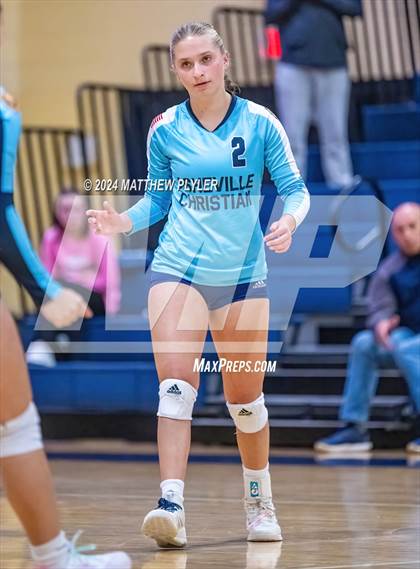 Thumbnail 3 in Asheville Christian Academy vs. Davidson Day (NCISAA 3A Final) photogallery.