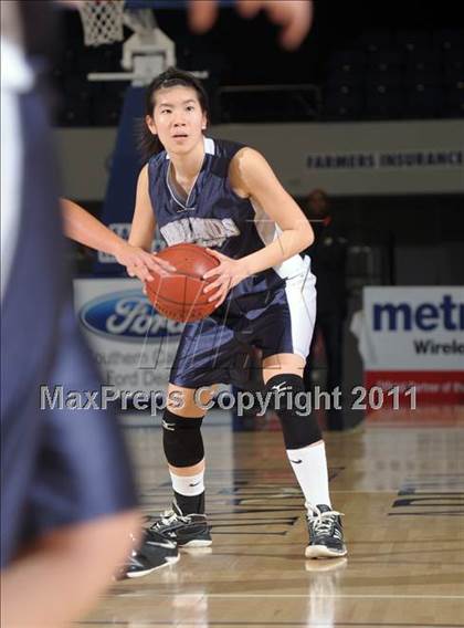 Thumbnail 1 in Redlands Adventist Academy vs. Rolling Hills Prep (CIF SS 6A Final) photogallery.