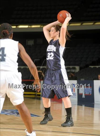 Thumbnail 1 in Redlands Adventist Academy vs. Rolling Hills Prep (CIF SS 6A Final) photogallery.