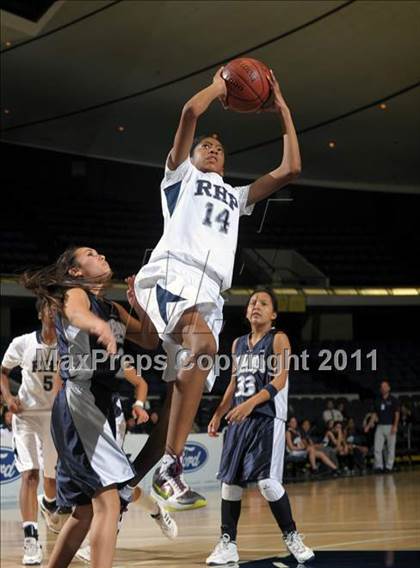 Thumbnail 3 in Redlands Adventist Academy vs. Rolling Hills Prep (CIF SS 6A Final) photogallery.
