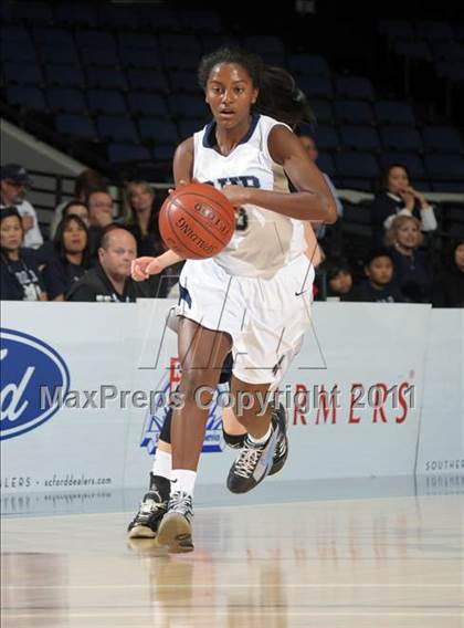 Thumbnail 3 in Redlands Adventist Academy vs. Rolling Hills Prep (CIF SS 6A Final) photogallery.