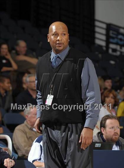 Thumbnail 1 in Redlands Adventist Academy vs. Rolling Hills Prep (CIF SS 6A Final) photogallery.