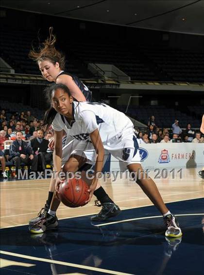 Thumbnail 3 in Redlands Adventist Academy vs. Rolling Hills Prep (CIF SS 6A Final) photogallery.