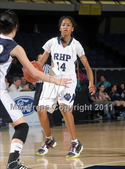 Thumbnail 3 in Redlands Adventist Academy vs. Rolling Hills Prep (CIF SS 6A Final) photogallery.