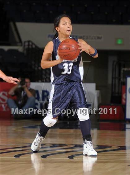 Thumbnail 3 in Redlands Adventist Academy vs. Rolling Hills Prep (CIF SS 6A Final) photogallery.