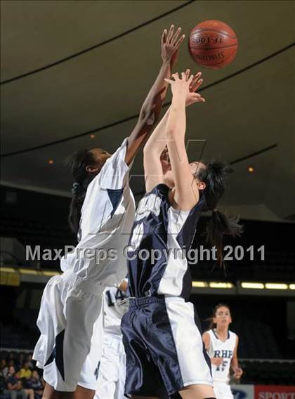 Thumbnail 2 in Redlands Adventist Academy vs. Rolling Hills Prep (CIF SS 6A Final) photogallery.