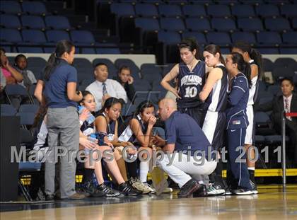 Thumbnail 3 in Redlands Adventist Academy vs. Rolling Hills Prep (CIF SS 6A Final) photogallery.