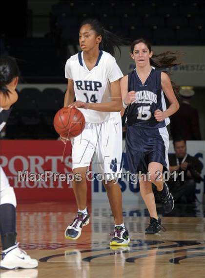 Thumbnail 2 in Redlands Adventist Academy vs. Rolling Hills Prep (CIF SS 6A Final) photogallery.