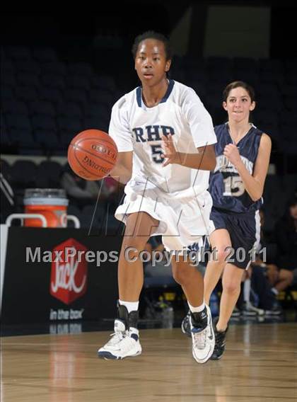 Thumbnail 3 in Redlands Adventist Academy vs. Rolling Hills Prep (CIF SS 6A Final) photogallery.