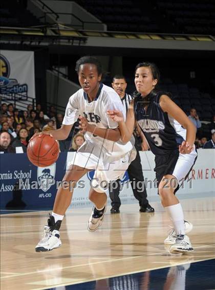Thumbnail 2 in Redlands Adventist Academy vs. Rolling Hills Prep (CIF SS 6A Final) photogallery.