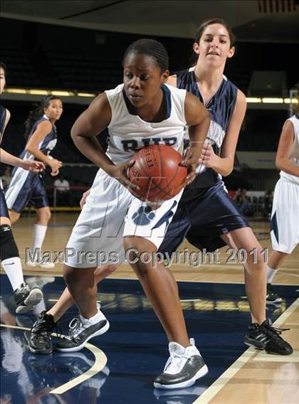 Thumbnail 2 in Redlands Adventist Academy vs. Rolling Hills Prep (CIF SS 6A Final) photogallery.