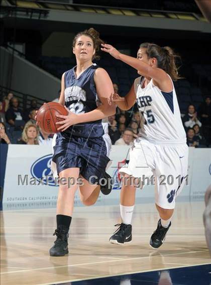 Thumbnail 2 in Redlands Adventist Academy vs. Rolling Hills Prep (CIF SS 6A Final) photogallery.