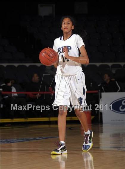 Thumbnail 3 in Redlands Adventist Academy vs. Rolling Hills Prep (CIF SS 6A Final) photogallery.