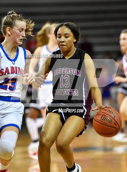Thumbnail 1 in Sabine vs. Jefferson (UIL 3A Region 2 Bi-District Playoff) photogallery.