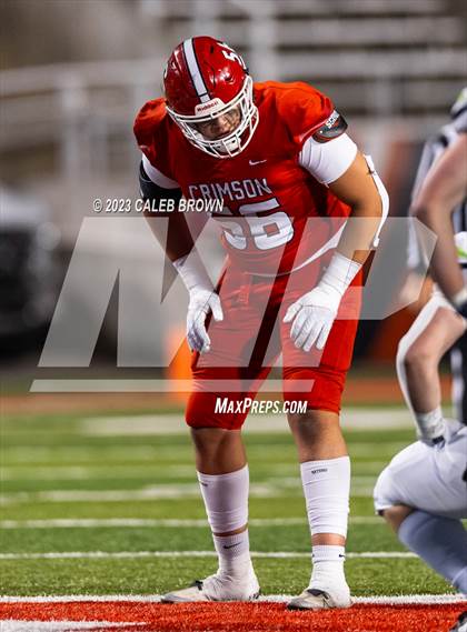 Thumbnail 2 in Crimson Cliffs vs. Ridgeline (UHSAA 4A Semifinal) photogallery.