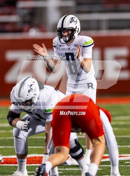 Thumbnail 1 in Crimson Cliffs vs. Ridgeline (UHSAA 4A Semifinal) photogallery.