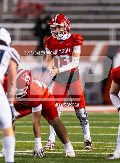 Thumbnail 2 in Crimson Cliffs vs. Ridgeline (UHSAA 4A Semifinal) photogallery.