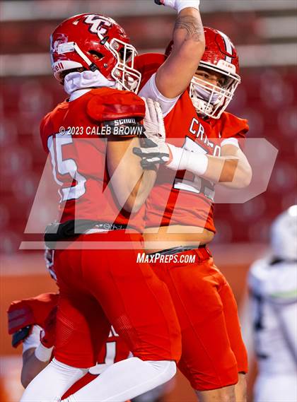Thumbnail 2 in Crimson Cliffs vs. Ridgeline (UHSAA 4A Semifinal) photogallery.