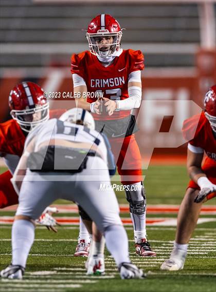 Thumbnail 2 in Crimson Cliffs vs. Ridgeline (UHSAA 4A Semifinal) photogallery.