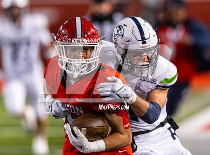 Thumbnail 1 in Crimson Cliffs vs. Ridgeline (UHSAA 4A Semifinal) photogallery.