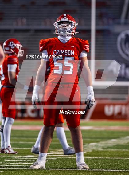 Thumbnail 1 in Crimson Cliffs vs. Ridgeline (UHSAA 4A Semifinal) photogallery.