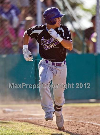Thumbnail 1 in Lemoore @ Garces (CIF CS D3 Semifinal) photogallery.