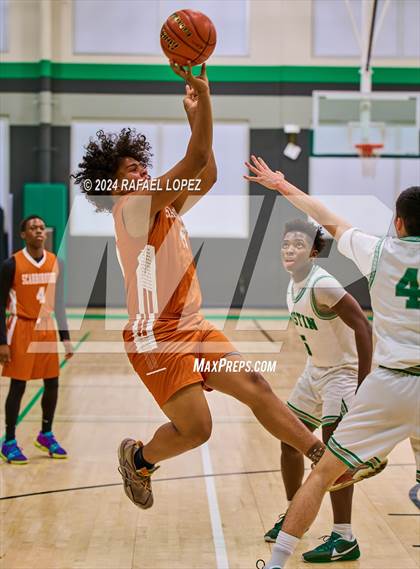 Thumbnail 2 in Scarborough vs. Austin (Houston ISD Tournament) photogallery.